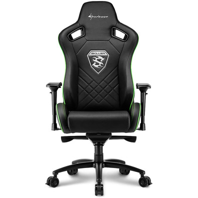 Silla Gaming Sharkoon Skiller SGS4 Negro Verde 160G