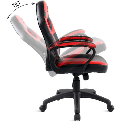 Silla Gaming Spirit of Gamer Fighter Junior Roja/Negra