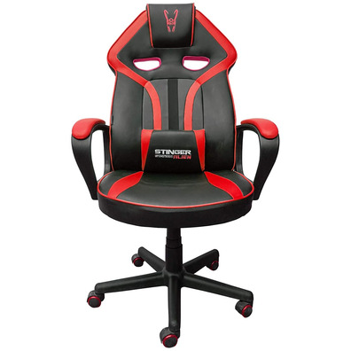 Silla Gaming Woxter Stinger Station Alien Negra/Roja