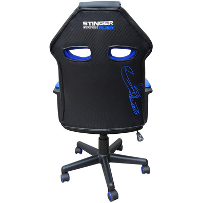 Silla Gaming Woxter Stinger Station Alien Negro/Azul