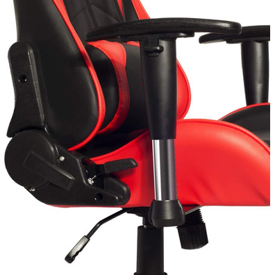 Silla Spirit Of Gamer Demon Negro-Rojo