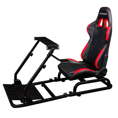 Simulador DXRacer Combo 300 Negro/Rojo