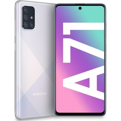 Smartphone Samsung Galaxy A71 A715 Plata 6.7''/6GB/128GB