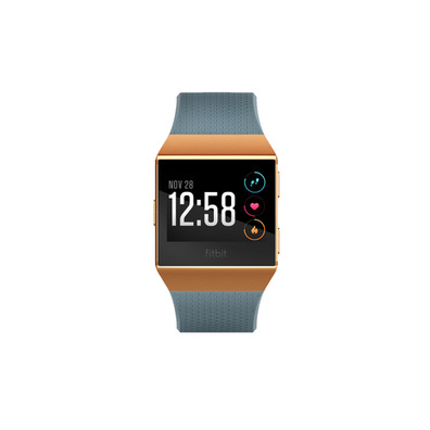 Smartwatch Fitbit Ionic Deportivo Gris Azulado/nNaranja Metalizado