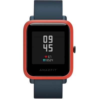 Smartwatch Huami Amazfit Bip S Red Orange 1.28''/BT5.0/Pulsómetro/GPS