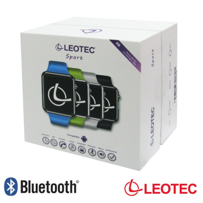 Smartwatch Leotec Bluetooth Sport Azul