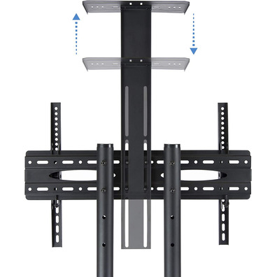 Soporte de suelo con ruedas Tooq FS1470M-B TV/Monitor 37''-70''