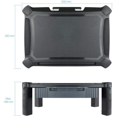 Soporte Monitor TooQ MMPSSD01 Negro