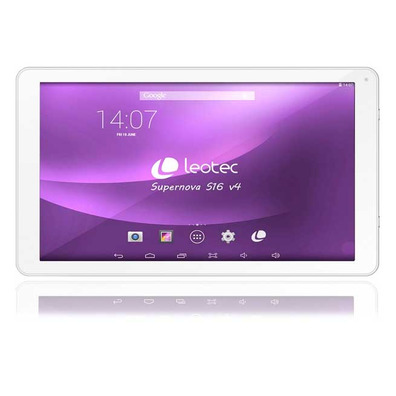 Tablet Supernova S16 V4: 10,1” 16Gb Blanca