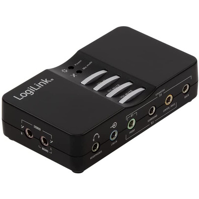 Tarjeta de Sonido Logilink 7.1 USB Box UA0099