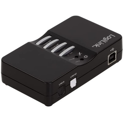 Tarjeta de Sonido Logilink 7.1 USB Box UA0099