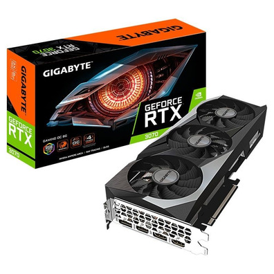 Tarjeta Gráfica Gigabyte GeForce RTX 3070 GAMING OC 8G/ 8GB GDDR6