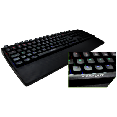 Teclado Gaming Keep Out F115 Mecánico RGB