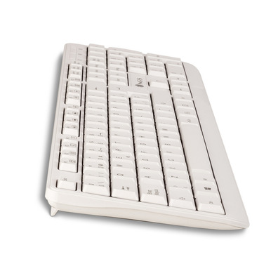 Teclado NGS Wired Spike Blanco