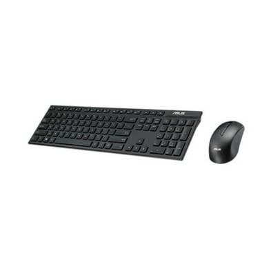 Teclado + Ratón Wireless ASUS W2500 Negro