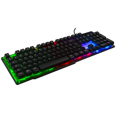 Teclado The G-Lab Gaming Keyz Neon RGB