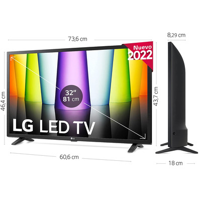 Televisión LG 32LQ63006LA 32'' Full HD/Smart TV/Wifi