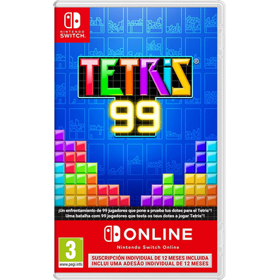 Tetris 99 Switch (12 meses suscripción Online)