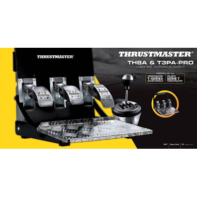 Thrustmaster TH8A y T3PA PRO RACE GEAR