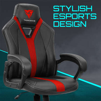 Thunderx3 Silla Gaming YC1 Rojo