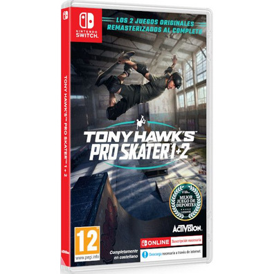 Tony Hawk's Pro Skater 1+2 Switch