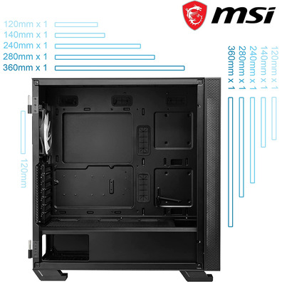 Torre ATX MSI MAG Vampiric 300R Black