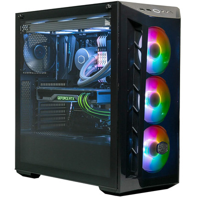 Torre E-ATX Cooler Master Masterbox MB520 ARGB Negro