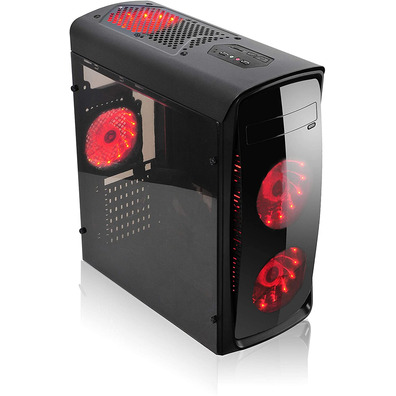 Torre L-Link Kazumi LED Rojo ATX