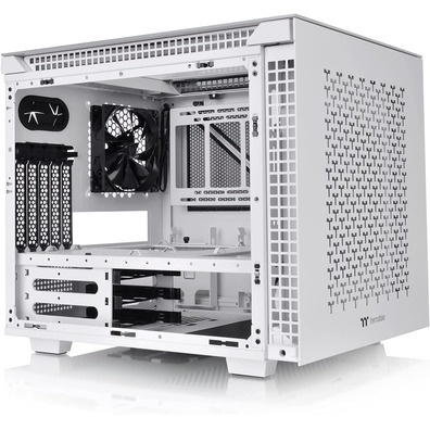 Torre MicroATX Thermaltake Divider 200TG Air Snow