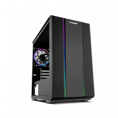 Torre Nox Hummer Fusion S ARGB Negro Micro ATX