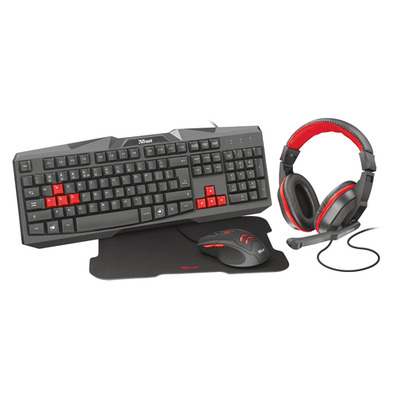 Trust Bundle Gaming Ziva 4 en 1