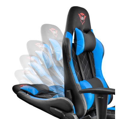 Silla Gaming Trust Resto GXT 707R Azul