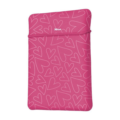 Trust Yvo Corazones Funda+Ratón 15.6'' Rosa