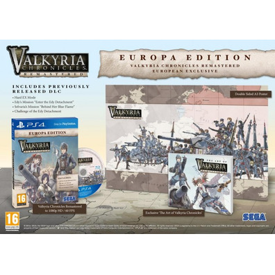 Valkyria Chronicles Remaster (Europa Edition) PS4