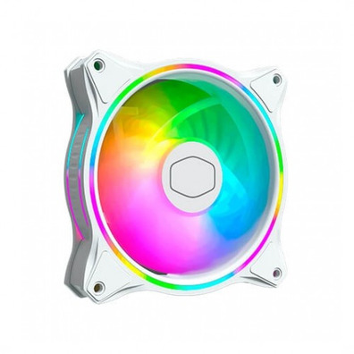 Ventilador Cooler Master MF120 Halo ARGB Blanco 12 cm