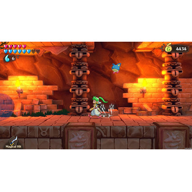 Wonder Boy Asha in Monster World Switch