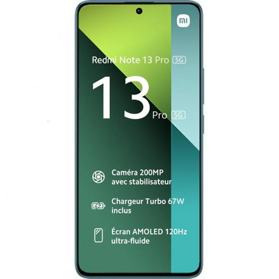 Xiaomi Redmi Note 13 Pro 12GB/ 512GB/ 6.67"/ 5G/ Verde Azulado