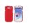 Carcasa protectora para Samsung Galaxy S III Braid Skin (Roja)