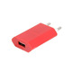 Cargador Flat Cable para iPhone (Rojo)