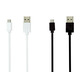 Cable de recarga USB-MicroUSB Universal Blanco