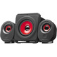 Altavoces con Bluetooth Mars Gaming MSX 35W 2.1 Rojo