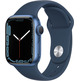 Apple Watch Series 7 GPS 41 mm Caja Aluminio en Azul/ Correa deportiva Azul Abismo