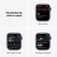 Apple Watch Series 7 GPS 41 mm Caja Aluminio en Azul/ Correa deportiva Azul Abismo