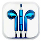 Auriculares Manos Libres para iPhone Azul