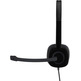 Auriculares Micro Logitech H151 Negro