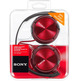 Auriculares SONY MDRZX310APR Rojo