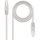 Cable de Red UTP Cat 5E RJ45 Nanocable 15m Gris