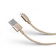 Cable trenzado lightning iPhone Gold Collection SBS