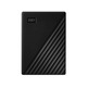 Disco duro Externo Western Digital My Passport 2 TB 2.5'' Negro