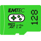 Emtec MicroSD XC UHS-1 U3 V30 A1 128GB Verde Switch